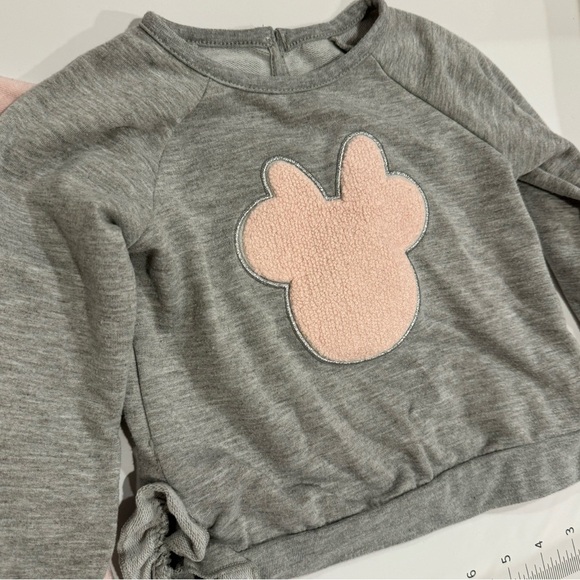 Disney Minnie Mouse Sweater Bundle - Pink and Gray - Picture 2 of 7